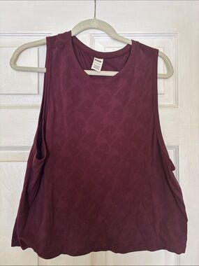 Victoria's secret Pink -Women’s Sleeveless Athletic Tank Top - Maroon